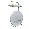 Kitchen Mart Chakla Belan Stand / Rolling Pin-tong holder, Stainless Steel, Wall Mount (Only Stand) - KITCHEN MART