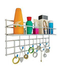Kitchen Mart Key holder / Laddle Holder with single rack, Wall Mount, 7-Pins Stainless Steel (Pack of 1) - KITCHEN MART