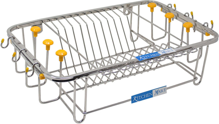Kitchen Mart Stainless Steel Cosmos Plate rack - KITCHEN MART