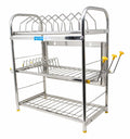 Kitchen Mart Stainless Steel Kitchen Rack (21 x 18 inch) - KITCHEN MART