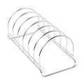 Kitchen Mart Stainless Steel Round Plate Rack / Stand, 1-Piece, Size - 6 (32 cms) - KITCHEN MART