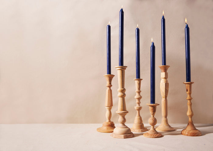 Lightwood Candlesticks