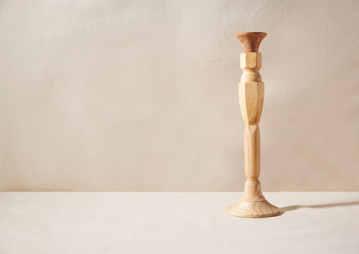 Lightwood Candlesticks