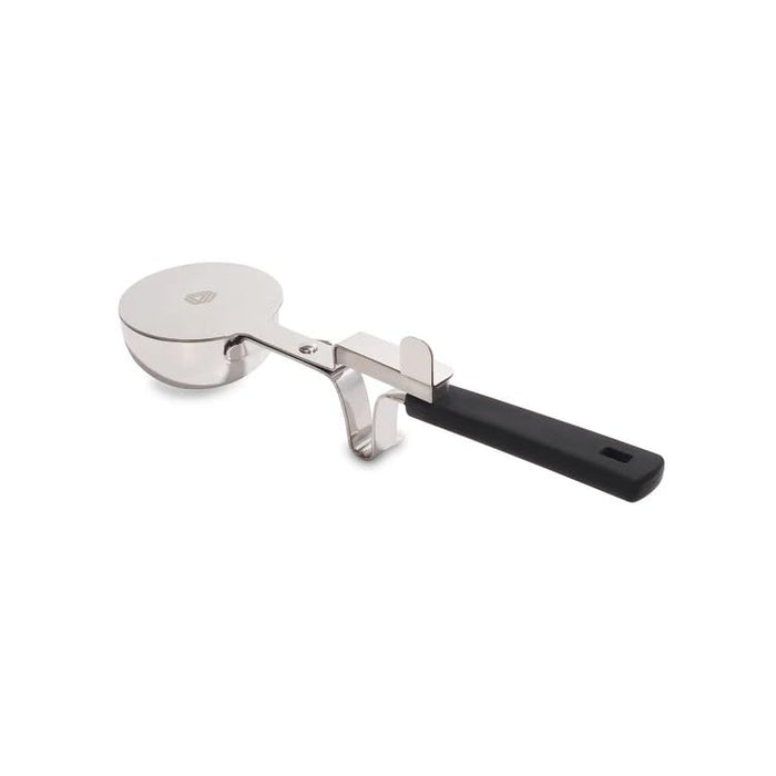 LLM stainless steel tadka pan with protective lid and heat-resistant silicone handle for mess-free Indian cooking
