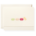 Macarons Individual Notecard