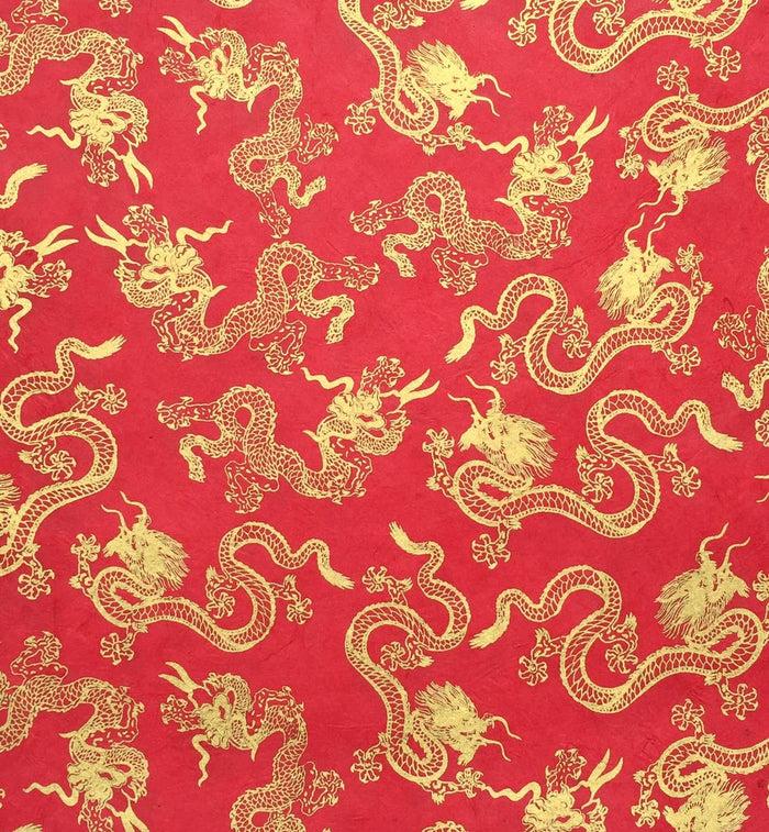 Majestic Dragon Eco-Friendly Wrapping Paper Roll