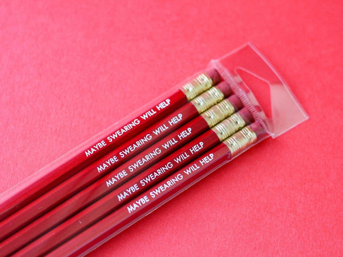 Maybe Swearing Will Help Pencil