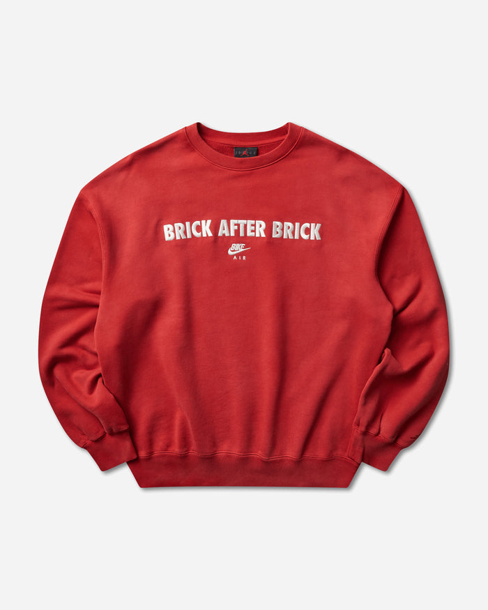 Nike Jordan M J Bike Flc Crew Cinnabar Sweatshirts Crewneck IQ8154-671