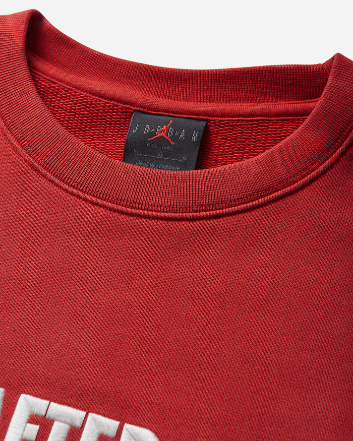 Nike Jordan M J Bike Flc Crew Cinnabar Sweatshirts Crewneck IQ8154-671