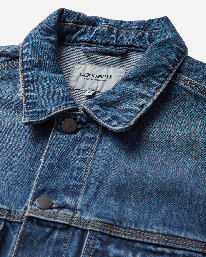 Carhartt WIP Helston Jacket Blue Coats and Jackets Jackets I033352 01EJ