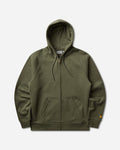 Carhartt WIP Hooded Chase Jacket Leaf/Gold Sweatshirts Zip-Ups I033664 3LRXX