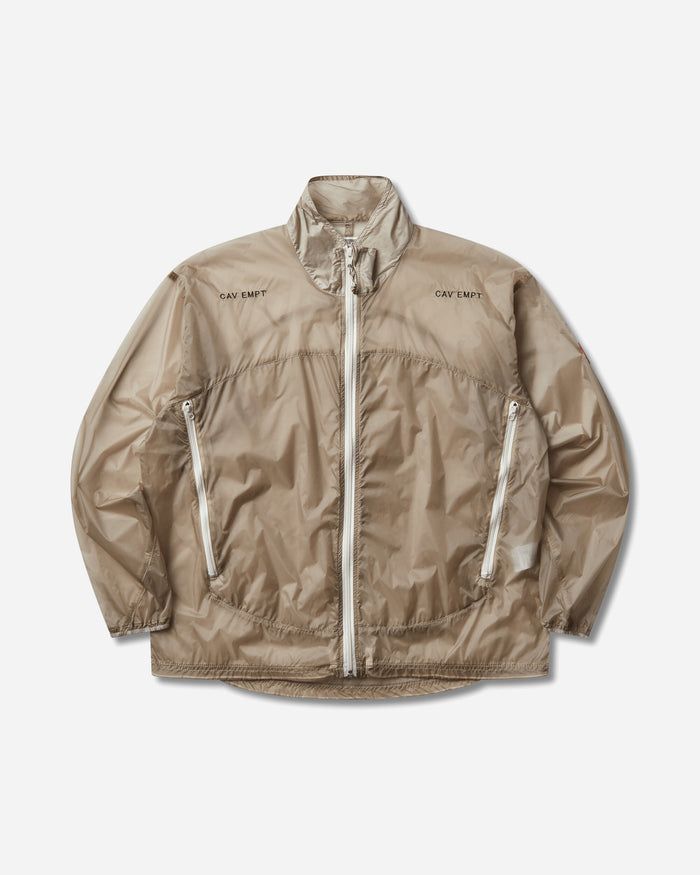 Cav Empt Light Nylon Bdu Beige Coats and Jackets Windbreakers CES29JK22 BEIGE