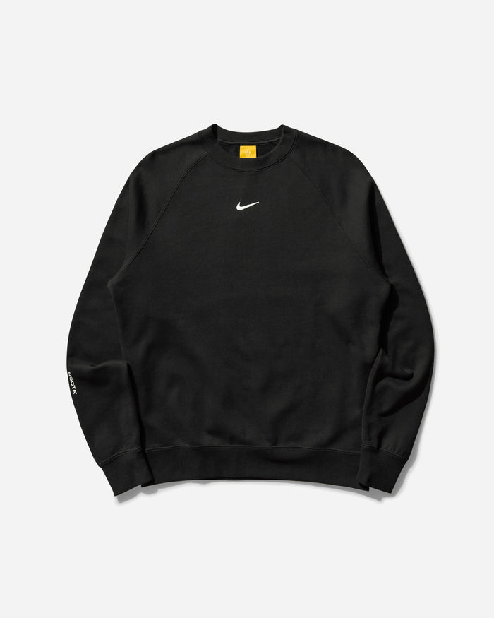 Nike Nocta Men's Fleece Cs Crew Black/White T-Shirts Longsleeve FN8160-010