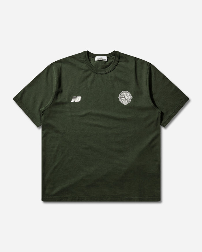 Stone Island Stone Island X New Balance - S/S T-Shirt Juniper T-Shirts Shortsleeve L1S252100001S0115 V005E