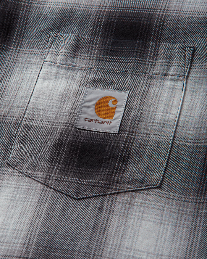 Carhartt WIP L/S Tyers Shirt Tyers Check/Black Shirts Longsleeve Shirt I036807 3TQXX