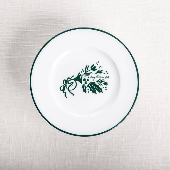 Merry Christmas Y'all Salad Plate