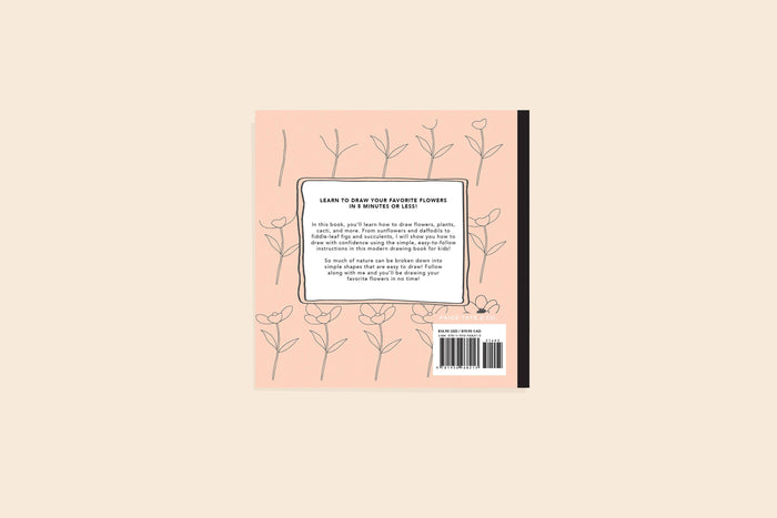 Modern Flowers: A How to Draw Book for Kids (Valentines)
