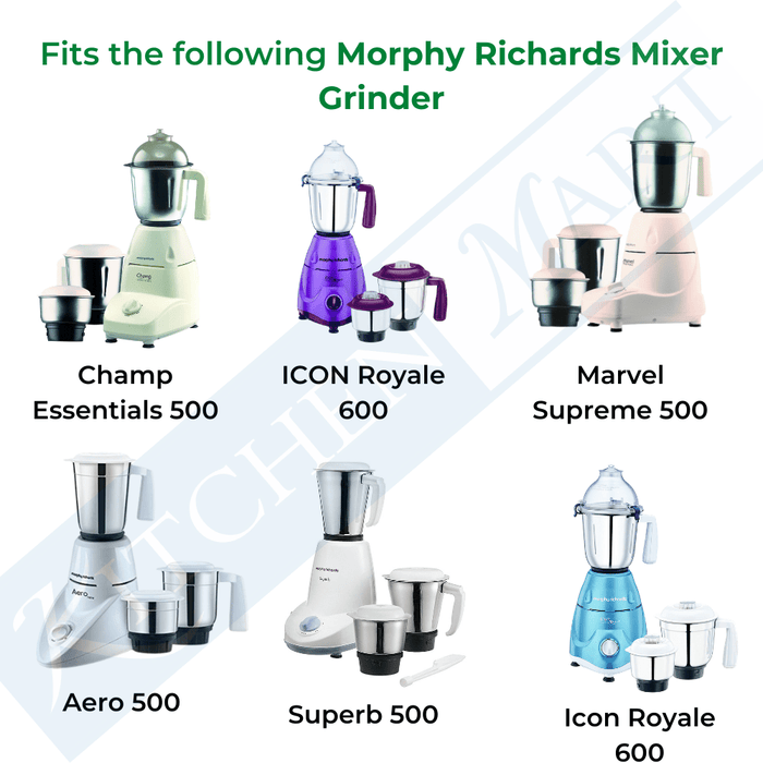Kitchen Mart Chutney Jar suitable for Morphy Richards Mixer Grinder
