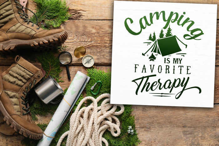 Camping is My Favorite Therapy