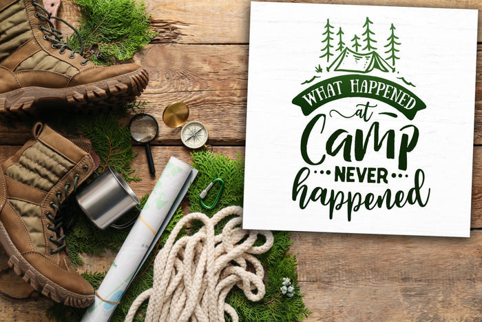 What Happened at Camp Never Happened