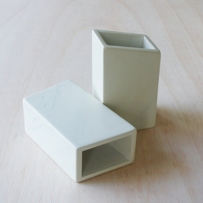 Natural Vase Bookend | Stone Bookend | Venture Imports | Golden Rule Gallery | Excelsior, MN