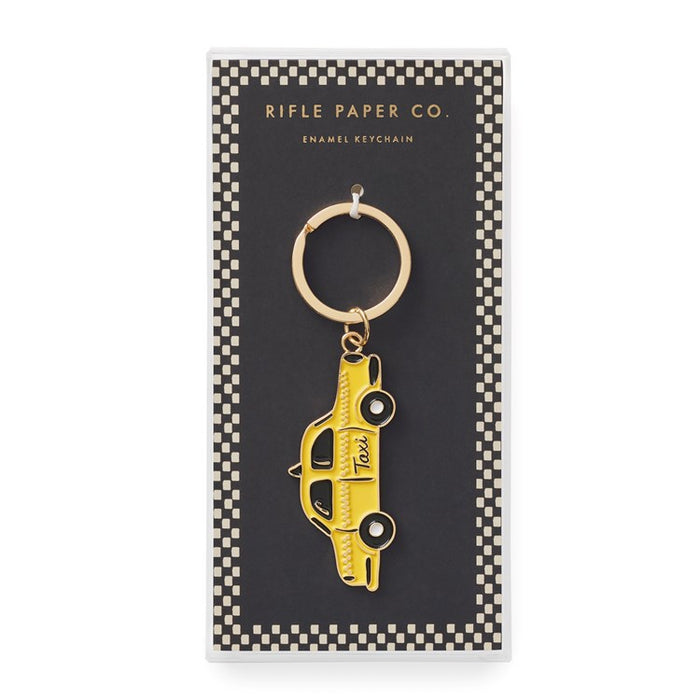 New York Enamel Keychain