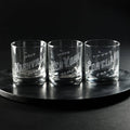New York Hand Engraved Glasses
