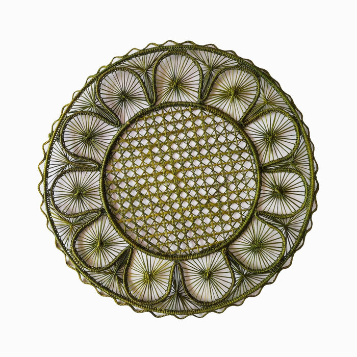 Nube Placemat - Iraca Palm -  Straw Raffia Tableware