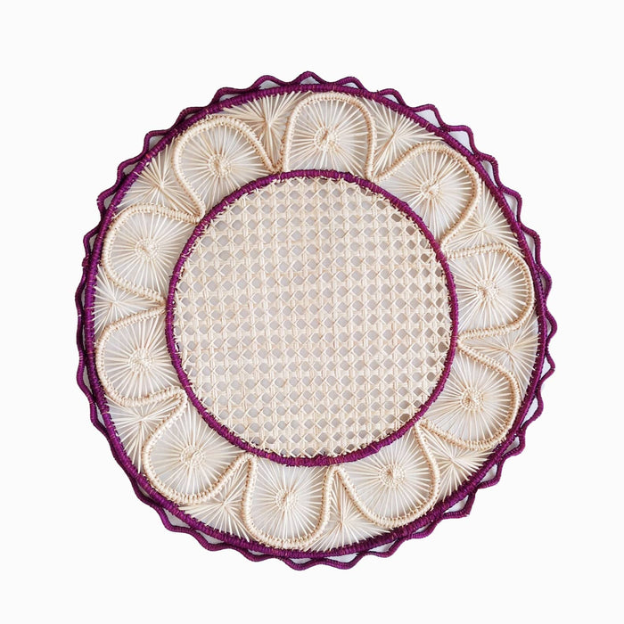 Nube Placemat - Iraca Palm -  Straw Raffia Tableware