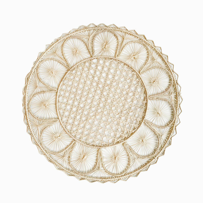 Nube Placemat - Iraca Palm -  Straw Raffia Tableware
