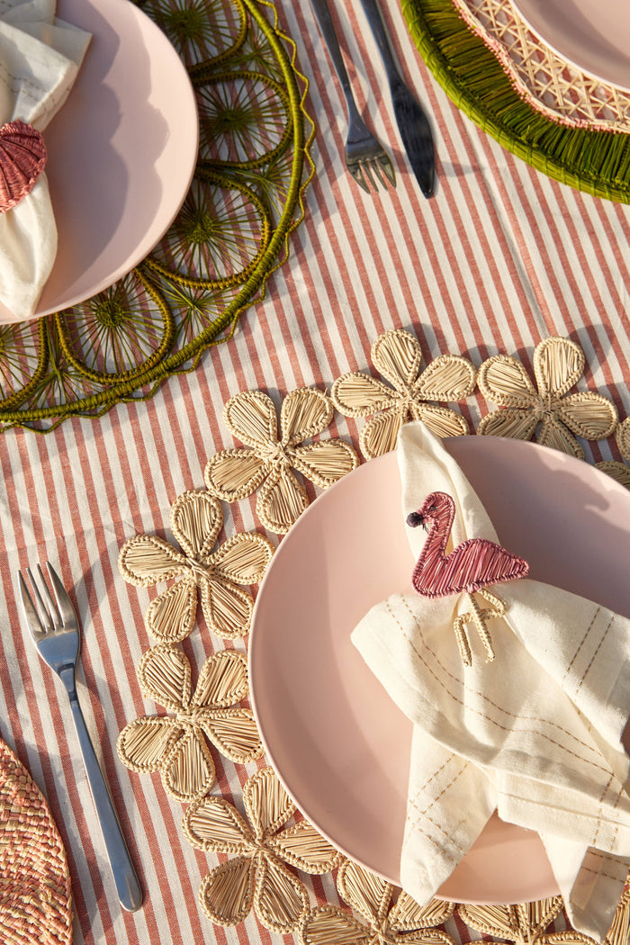 Nube Placemat - Iraca Palm -  Straw Raffia Tableware