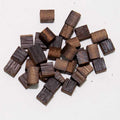 Medium-Heavy Toast American Oak Cubes in a pile