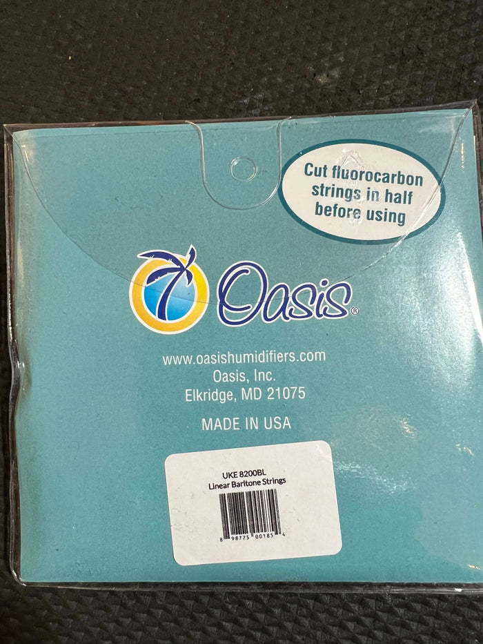Oasis Southcoast Linear Baritone Ukulele Strings - Double Set  DGBE - Aloha City Ukes