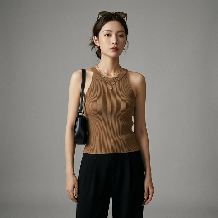 Débardeur femme épaules dénudées - Koreanxwear - Taille S