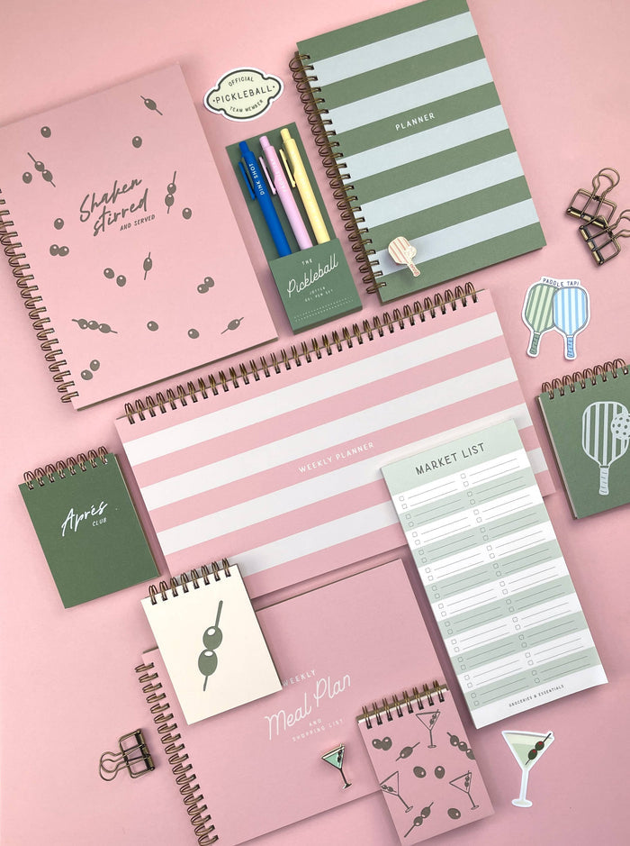 Olive Mini Jotter Notebook
