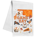 Orange & Black GameDay State Of OK Football Icons KitchenTowel
