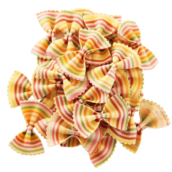 Organic Rainbow Bowties Colored Pasta - 8.8oz (250gm)