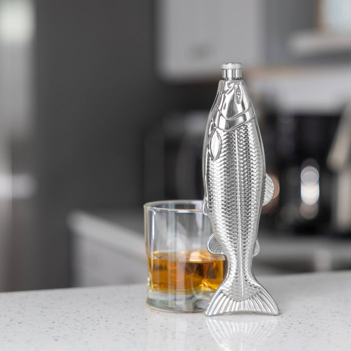 Outset Stainless Steel Fish Travel Flask