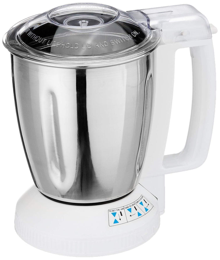 Panasonic MX-AC360S-H 550-Watt 3-Jar Super Mixer Grinder (Grey) ISI Certified - KITCHEN MART