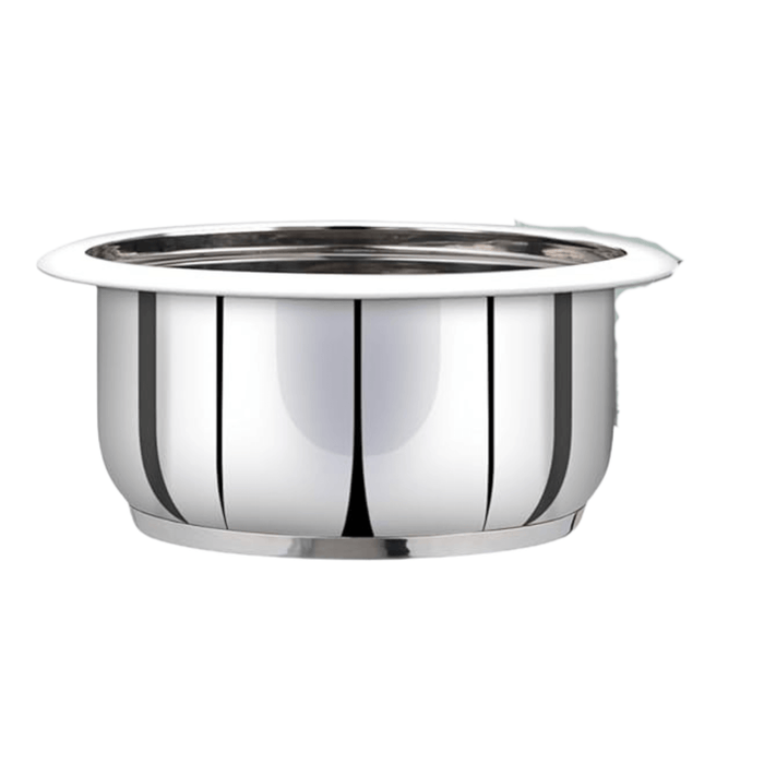 Panasonic spare steel container for SR-WA10H rice cooker, durable and high-quality stainless steel design.