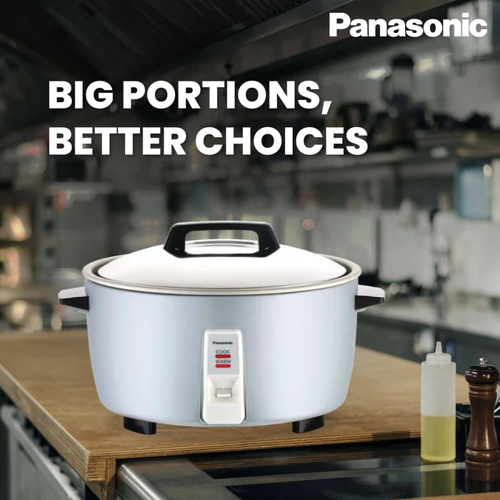 Panasonic rice cooker DSR 942D Silver 10 litres for resturant