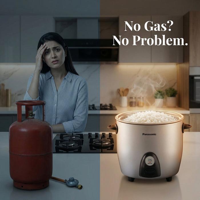 Panasonic SR-G28 790 watt electric rice cooker with keep warm function and detachable power cord