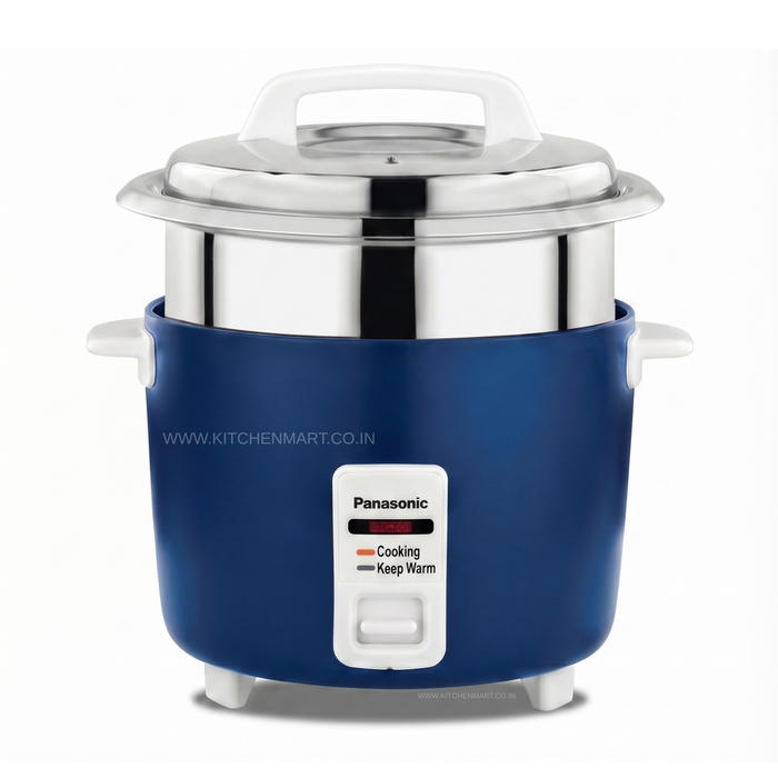 Panasonic SR-WA10H (SB) Automatic Rice Cooker - Sandwich Bottom Stainless Steel Inner Pot