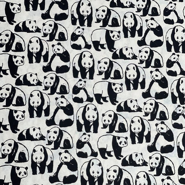 Panda Wrapping Paper Sheet