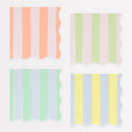 Pastel Stripe Small Napkins