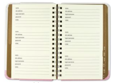 Peter Pauper Press - Tree of Hearts Internet Address & Password Logbook