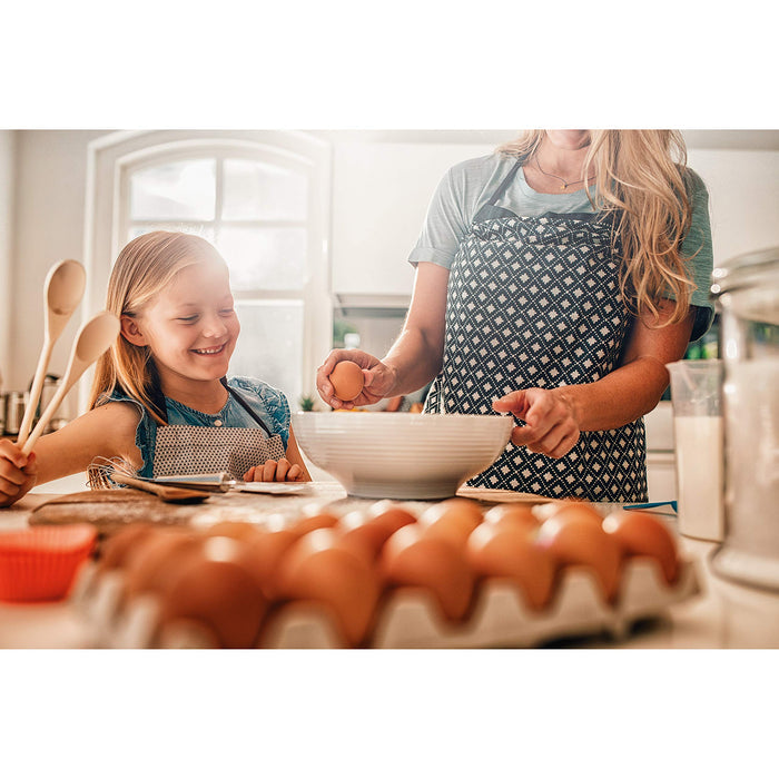 Philips Air Fryer Baking Accessory Kit with Baking Pan and Silicone Muffin Cups, HD9925/01, Black