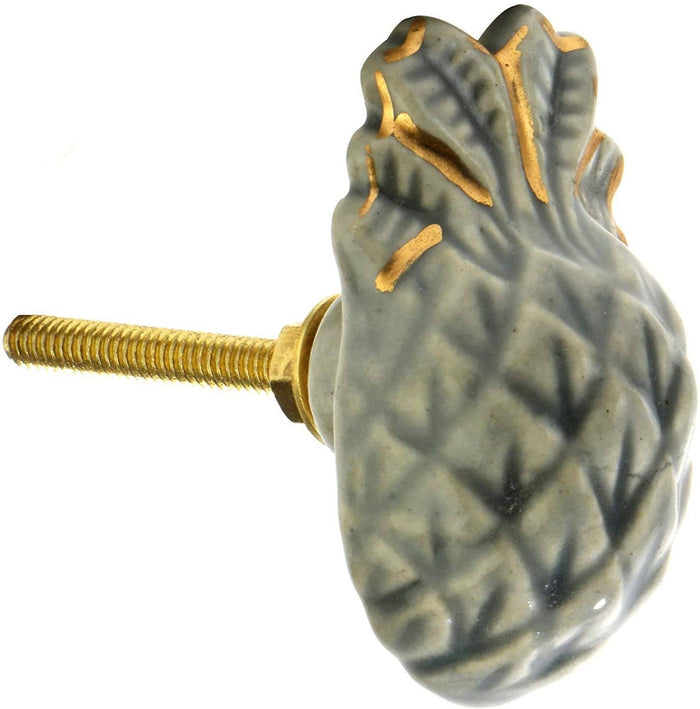 Pineapple Ceramic Knob