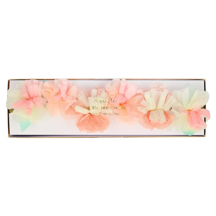 Pink Blossom Crowns