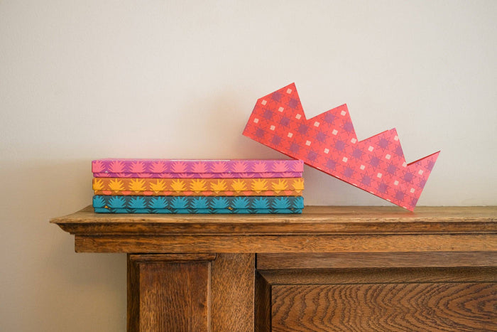 Pink Paper Crowns